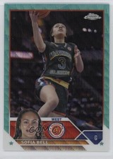 2023 Chrome McDonald's All American Aqua Wave Refractor /199 Sofia Bell #38 01sb