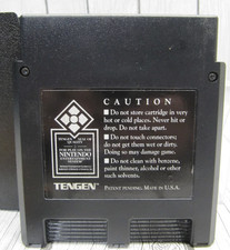 Ms. Pac-Man - Tengen (Nintendo, NES, 1990) Cart & Manual w/Dust Sleeve - Tested