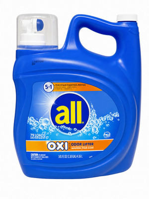 All Liquid Laundry Detergent Sunshine Fresh OXI Plus Odor Lifter 141 oz
