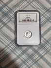 1956 Roosevelt Dime NGC MS 66