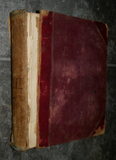 1890 Encyclopedia Britannica Vol VII-9th Edition-Allen Co-Leather-All 6 Plates