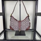 Coach Hamptons Hobo Bag In Signature Jacquard CBF16 Oak Maple