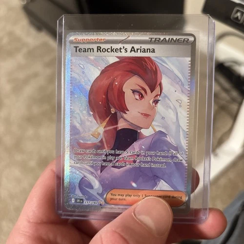 Team Rocket’s Ariana 237/182 Sv10: Destined Rivals SIR Special Illustration Rare
