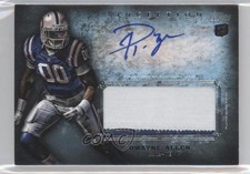 2012 Topps Inception Rookie Dwayne Allen #AJP-DA Jumbo Patch Auto a0s