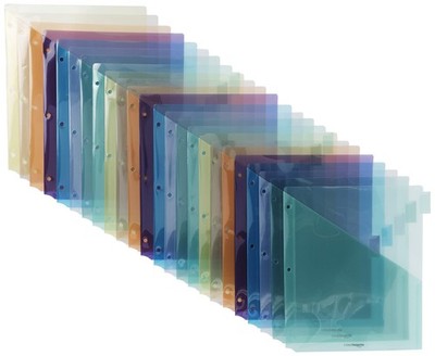 Amazon Basics Tab Dividers for 3 Ring Binder, Two 24 Count, Assorted Color