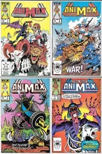 Animax #1 #2 #3 #4 1st App complete set NM- Marvel Star Comics 1986 Simonson HTF