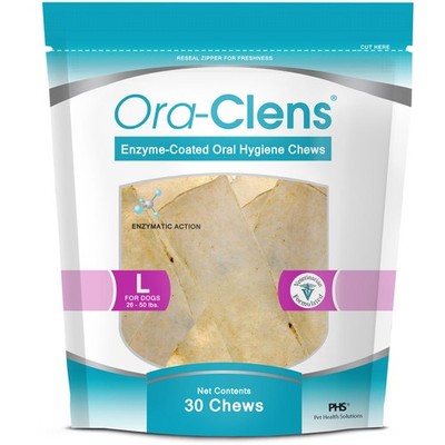 Ora-Clens Oral Hygiene Chews Large (30 Chews)