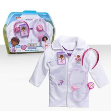 Doc McStuffins Doctor's Dress Up Set and Accessories, 4-pieces, Imaginative and