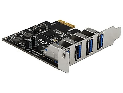 DeLock USB 3.0 PCI Express Card with 4 x External Type A Ports