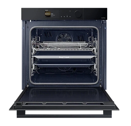 Samsung NV7B6695ADK/U1 Dual Cook™ Einbaubackofen, 76 ℓ, Pyrolyse, Schwarzglas A+ - Bild 4 von 4