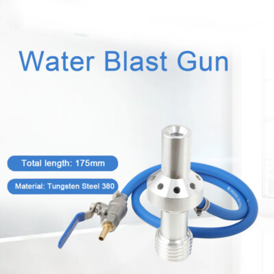 #ad High Pressure Dustless Water Sandblast Gun Tungsten Carbide BlastingNozzle175mm $90.09