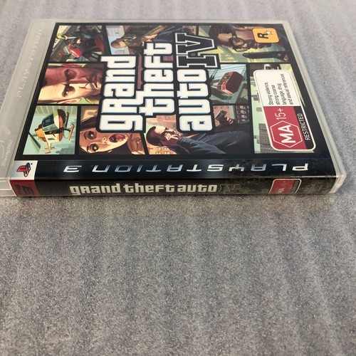 Grand Theft Auto IV PlayStation 3 PS3 Game Complete with Manual MA15 PAL GTA - Bild 4 von 17