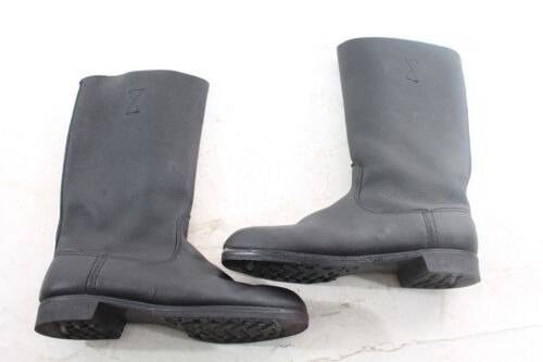 alte Stiefel Schaftstiefel Gr 31 EU 45 Stiefel schwarz Vintage - Picture 9 of 12