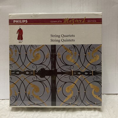 Streichquartette Streichquintette komplett Mozart Edition Box 9 CDs neu versiegelt