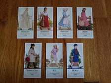 American Girl Pleasant Company Vintage Bookmarks, Set Of 7