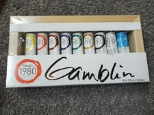Gamblin 1980 Oil Color Exclusive Set, 9pc
