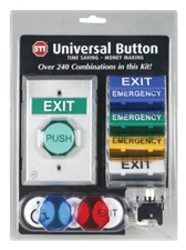 Safety Technology International Inc. UB-1 Universal Button Momentary Illuminated