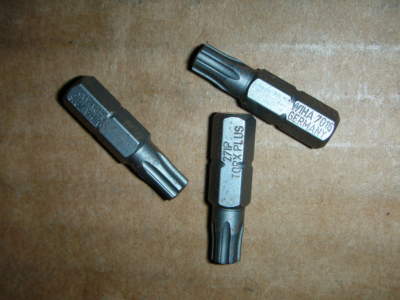 Wiha 27IP 7016 71627 71643 23189 Torx Plus Premium Insert Bit 3-Pcs + Carrier