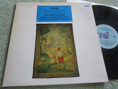 Vivaldi Trial Of Harmony And Invention Nos. 1-4 (The Four Seasons) LP Album