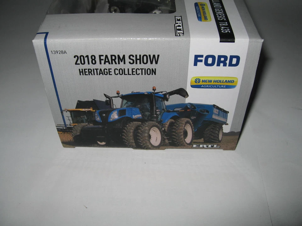1/64 Ertl 2018 Chrome Farm Show Heritage Collection Ford New Holland 8970 T8.435 - Image 2 of 4