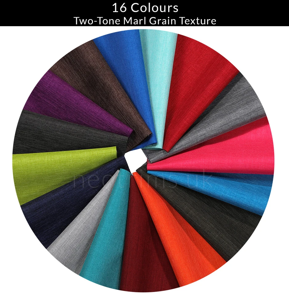 Waterproof Canvas Fabric Linen Marl Grain Heavy Duty PVC Coated Outdoor Neotrims