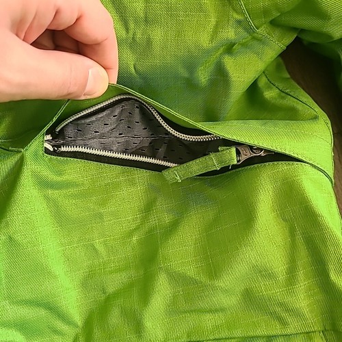 New Ride Admiral Snowboard Jacket LARGE Green 20k/15k Ski Snow - Picture 2 of 10