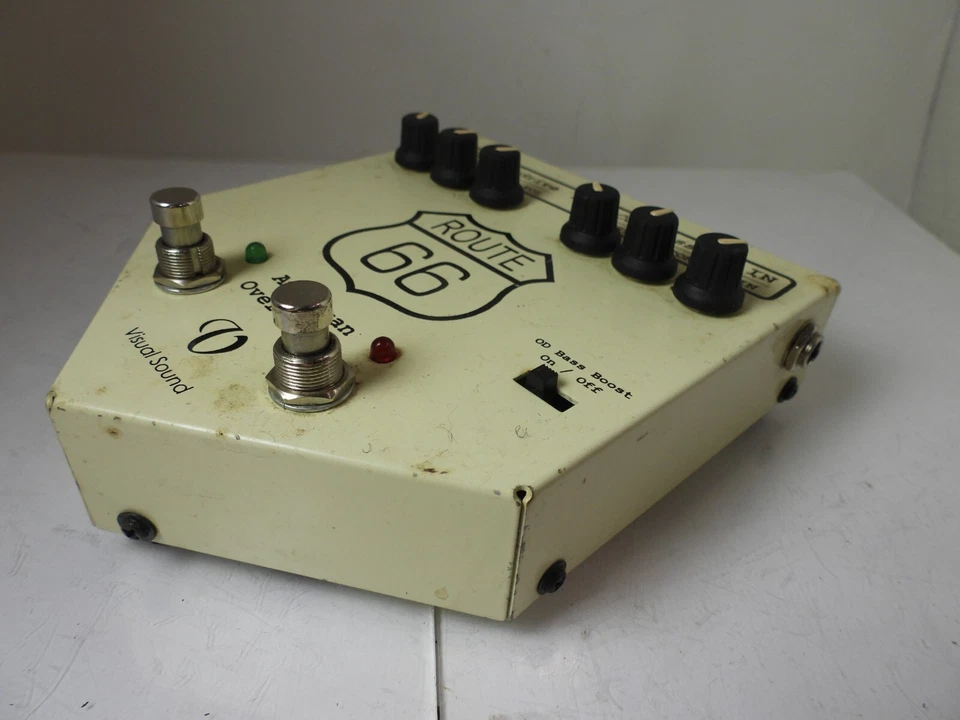 Visual Sound Route 66 American Overdrive Compressor Effects Pedal Version 1 V1 - Image 3 of 4