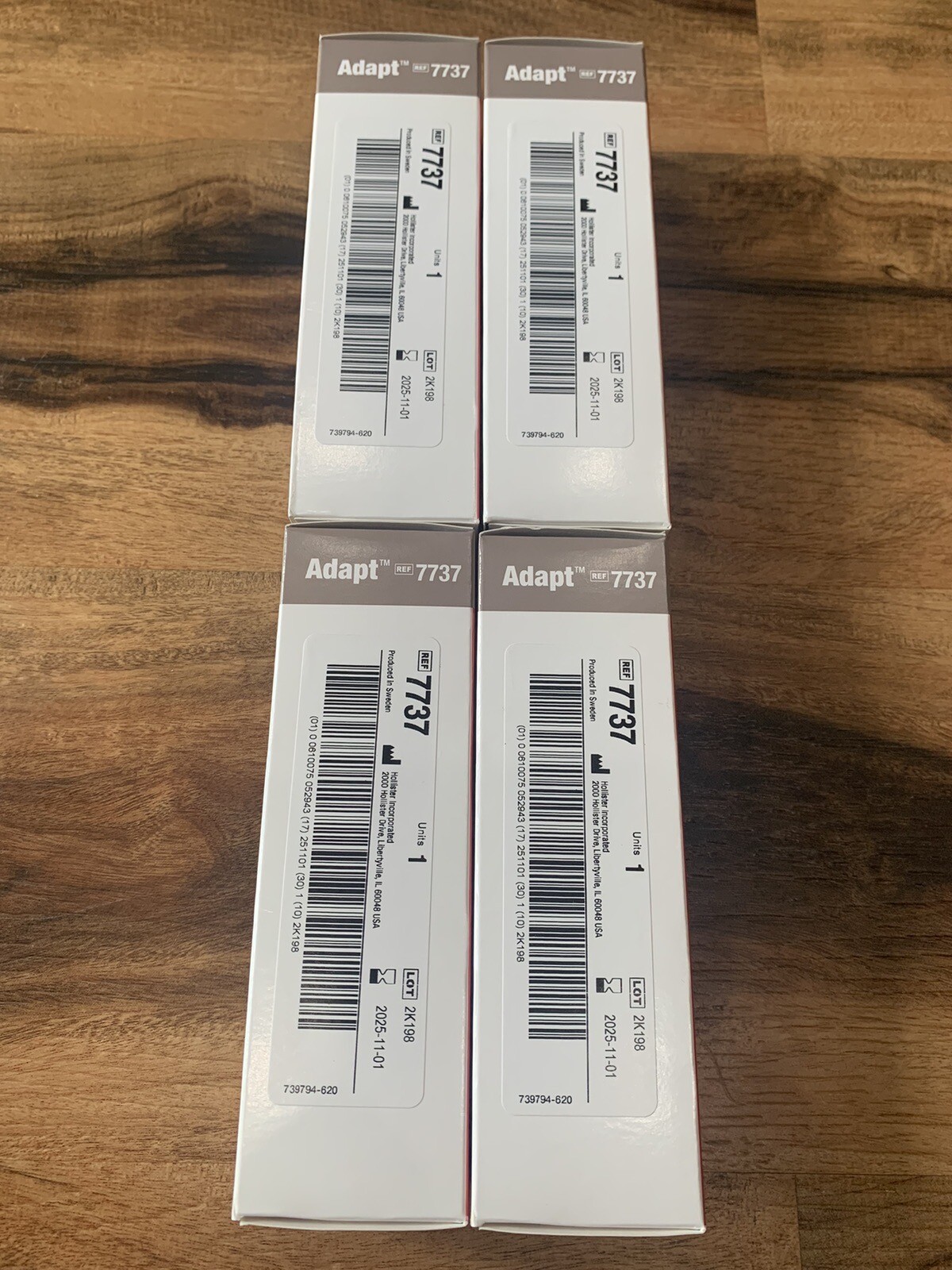 4 Hollister 7737 Adapt Medical Adhesive Remover No Sting 1.7 Oz EXP. 11