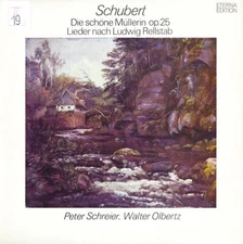 SCHREIER Tenor SCHUBERT Schone Mullerin OLBERTZ Piano ETERNA 826218 2LP Black LB