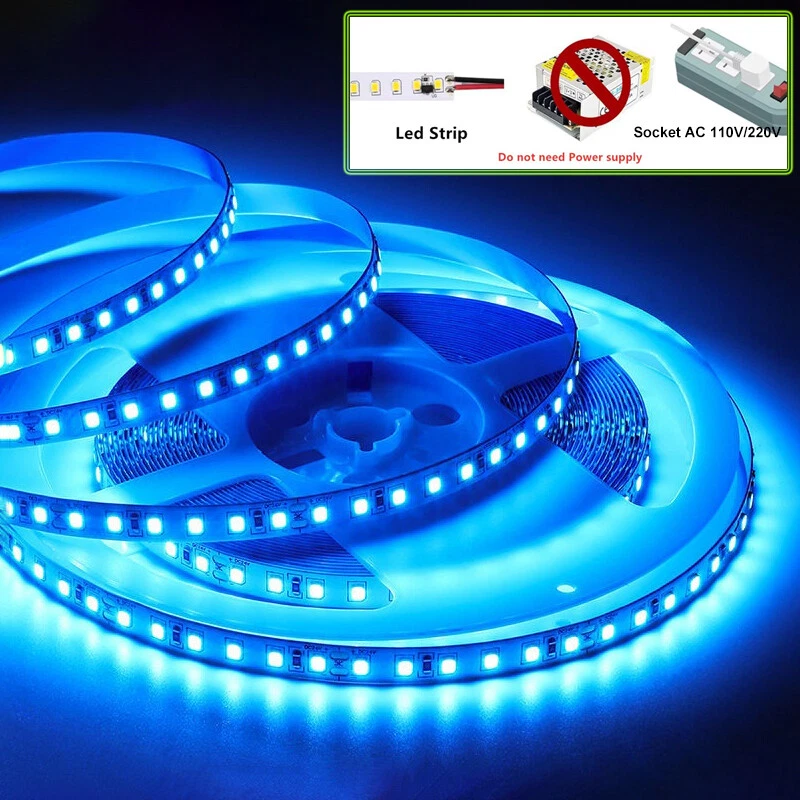 110V / 220V 120leds/m LED Light Strip Flexible Indoor Home Decor, NO need driver
Opens in a new wind