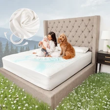 Fitted Grounding Sheets, 20% Silver Fiber, Certified Organic Cotton, MADE IN USA