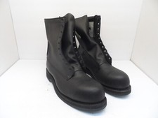 Addison Men's Steel Toe FlySafe Military Combat Boot "Made In USA" Black 4N