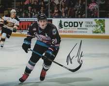 Kelowna Rockets Nolan Foote Signed Autographed 8x10 Photo COA
