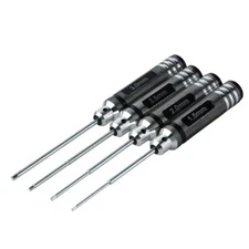4pcs 1.5 2.0 2.5 3.0mm Hex Screwdriver Steel Hexagon Screwdriver Set Allen Drive
