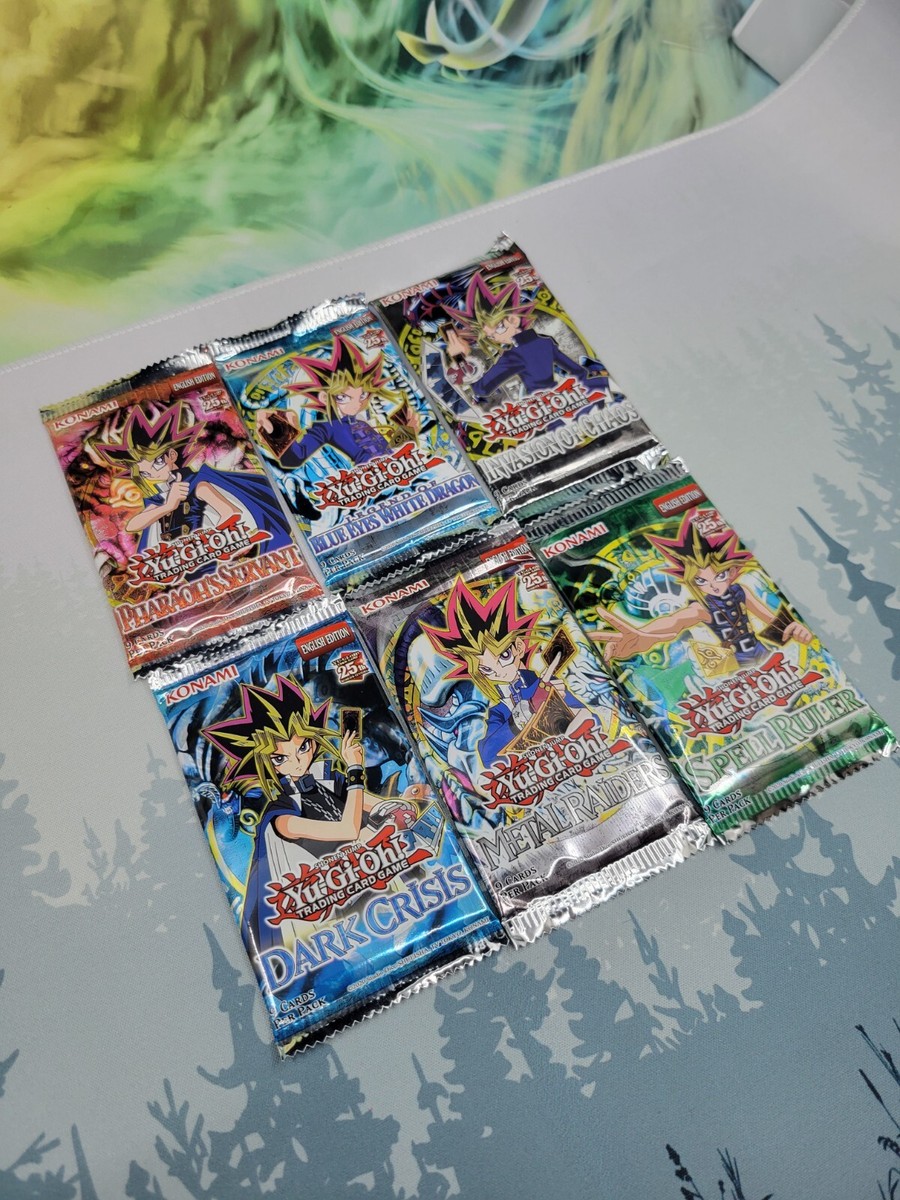 YUGIOH 6x Legendary Collection Booster Pack 25th Anniversary