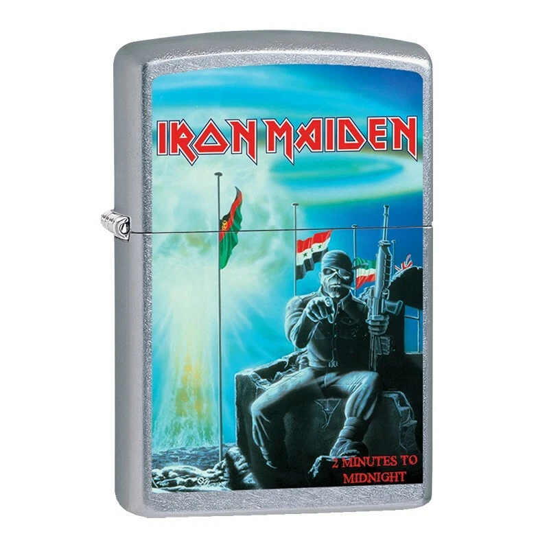 Iron Maiden Two Minutes to Midnight Album Cover Zippo Lighter | eBay