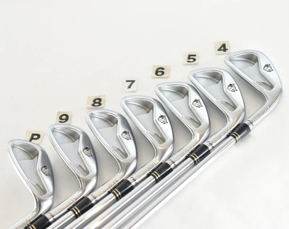 Juego de hierros de golf 7p Taylormade TP Rac forjados 4-5-6-7-8-9-P PW RH palo rígido DG S300 Foto 2 de 4