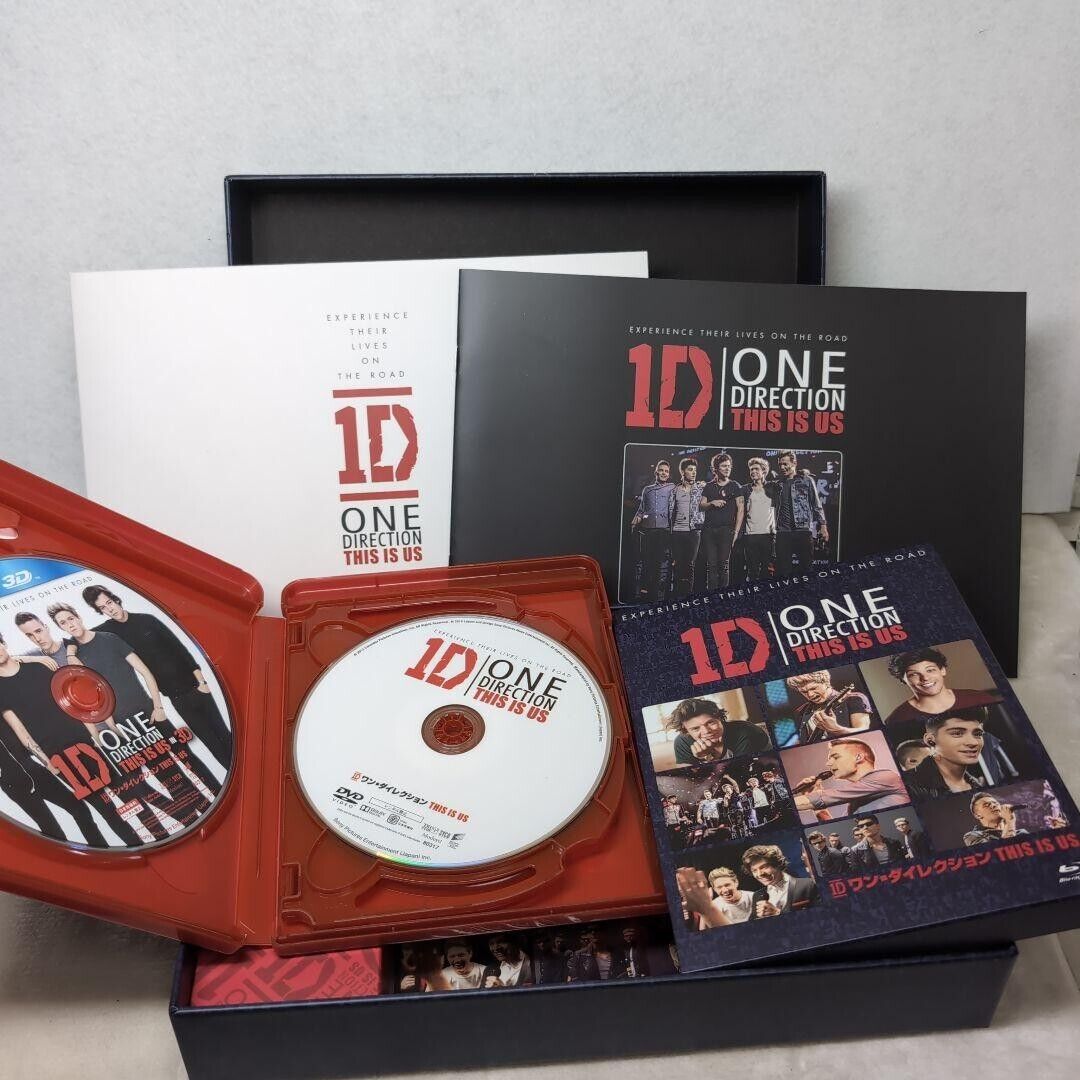 One Direction THIS IS US Japan Limited Deluxe BOX First One Direction THIS IS US Japan Limited Deluxe BOX First