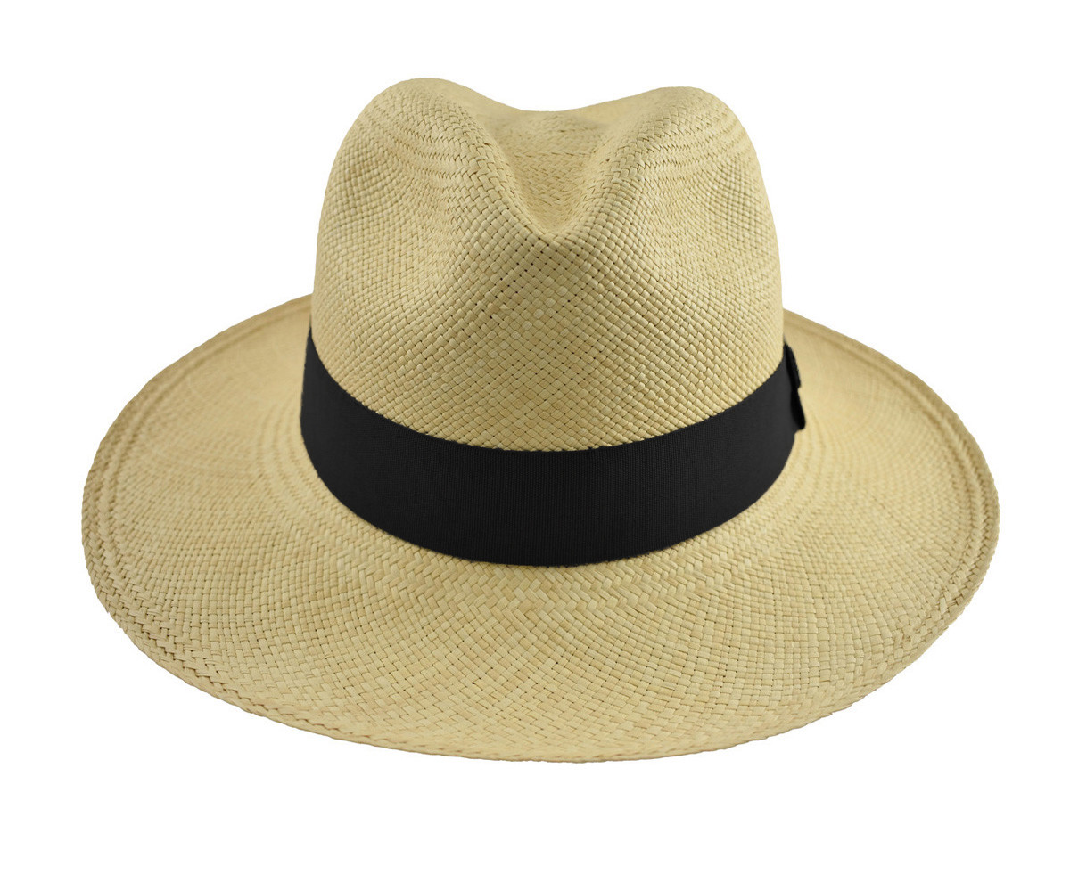Classic Fedora | Genuine Panama Hat | Toquilla Straw 