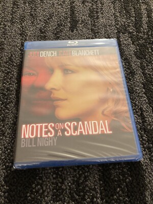 Notes On A Scandal (Bluray, Cate Blanchett, Judi Dench) 2006 Brand New, Rare OOP