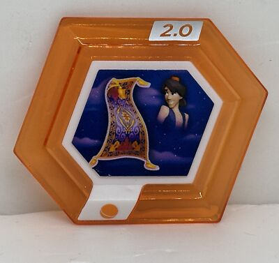 #ad Disney Infinity 2.0 Originals Power Disc Rare Aladdin#x27;s Magic Carpet Ride $17.80