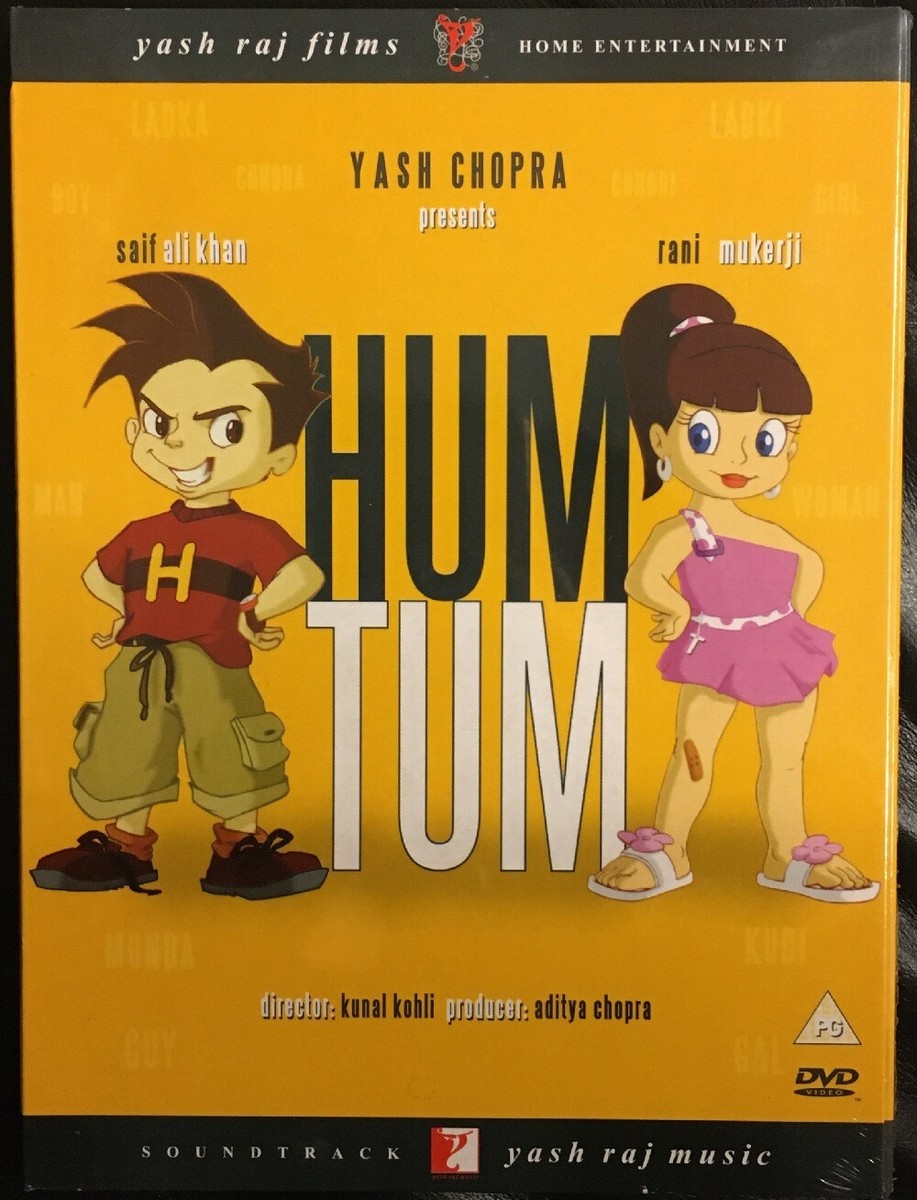 HUM TUM ORIGINAL BOLLYWOOD DVD