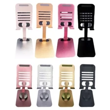 Foldable Bracket Smartphone Desk Holder Angle Height Adjustable Fully Rotatable