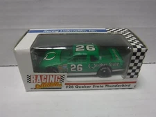 Brett Bodine #26 Quaker State Thunderbird NASCAR 1:64 Scale 121218AMCAR2