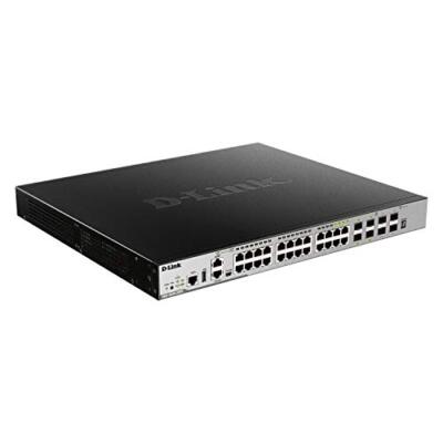 D-Link DGS-3630-28PC/SI 28-Port PoE Gigabit Smart Managed Ethernet Switch (370W)