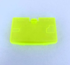 Electric Yellow Battery Cover Game Boy Advance for Nintendo GBA Replacement Door
