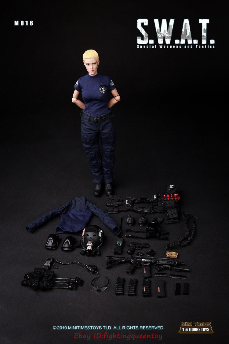 1/6 SWAT 特殊部隊 女性 フィギュア  MiniTimesToys 新品 Amazon.co.jp: TIMES Toys 1/6 S.W.A.T. ロサンゼルス 女性隊員