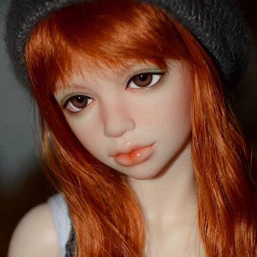 1/4 BJD Doll Female Mädchen Bare Nackter Puppe Free Augen Face Make Up Geschenk  - Bild 1 von 7