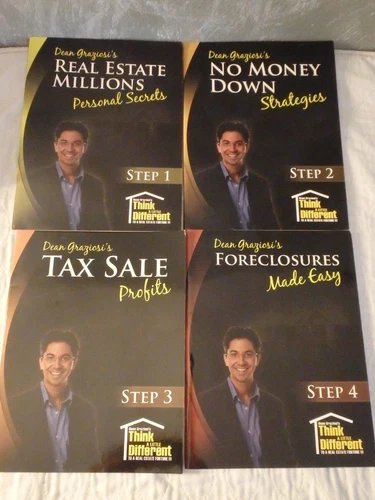 4 BOOKS DEAN GRAZIOSI'S REAL ESTATE MILLIONS, NO MONEY DOWN, FORECLOSURES