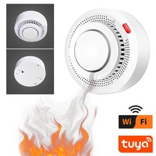 Wireless WiFi Smoke Alarm Fire Alarms Smart Tuya Remote Control Smoke Detector